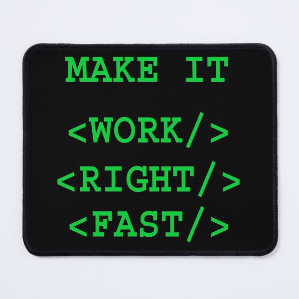 Item preview, Make it Work, Make it Right, Make it Fast designed and sold by Colandia.