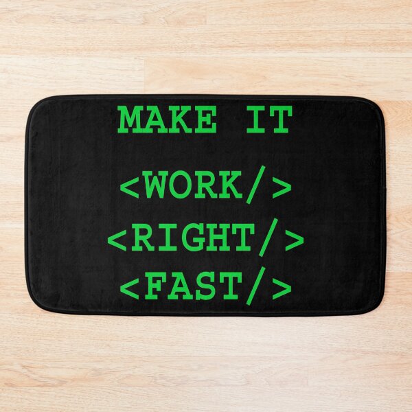 Item preview, Make it Work, Make it Right, Make it Fast designed and sold by Colandia.