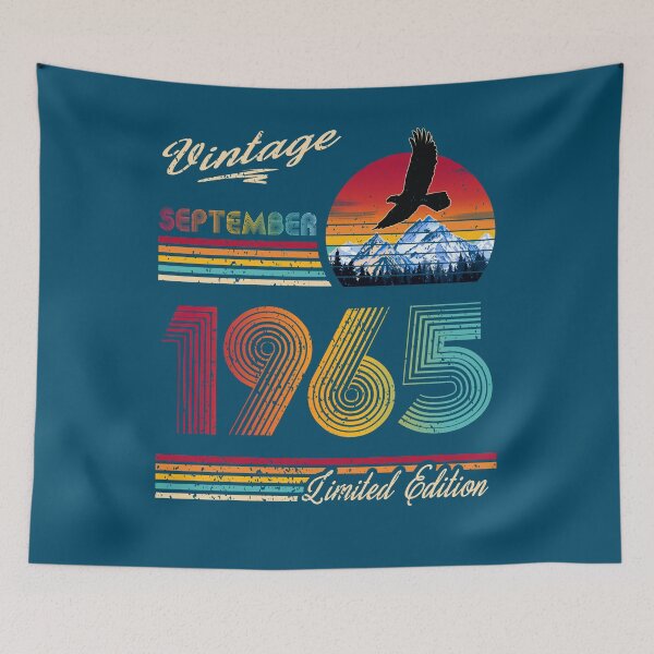 Item preview, September 1965 Birthday designed and sold by GreenSplash.