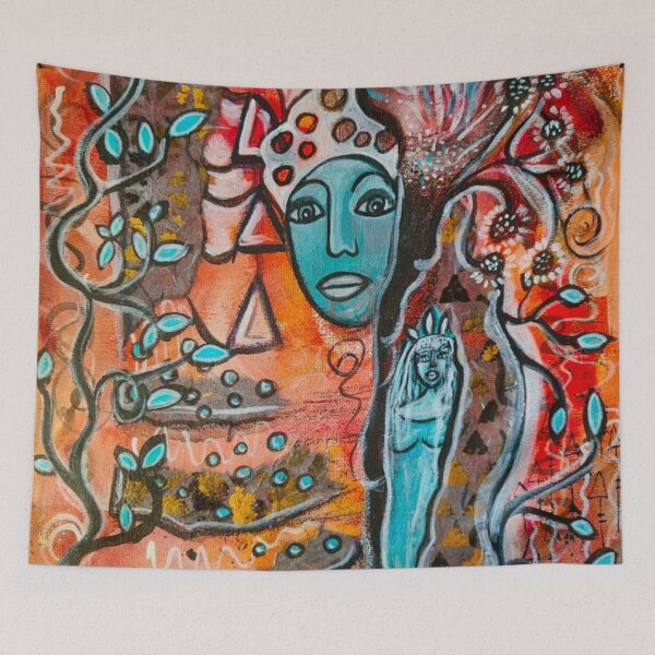 Item preview, The Queen and her Oracle designed and sold by mimulux.