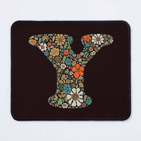 Item preview, Hippie Floral Letter Y designed and sold by zeljkica.