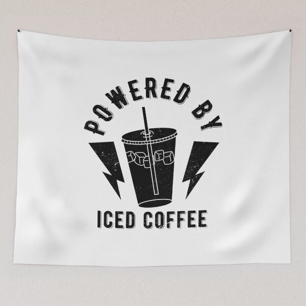 Item preview, Powered by Iced Coffee designed and sold by Janddrawn.