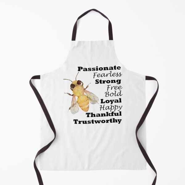 Item preview, Bee passionate, fearless, strong, free, bold, loyal, happy, thankful. designed and sold by DesignedBySnip.