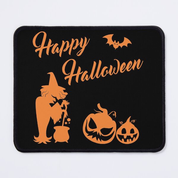 Item preview, Happy Halloween Witch Pumpkins Bat designed and sold by DeDesignBerlin.