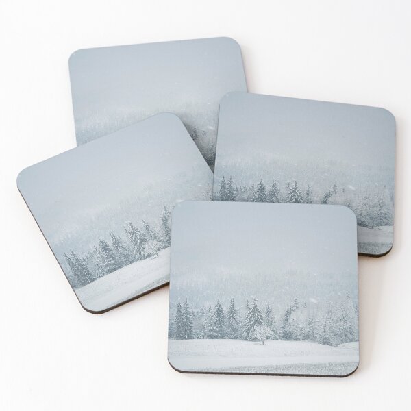 Item preview, Winter snowfall landscape designed and sold by psychoshadow.