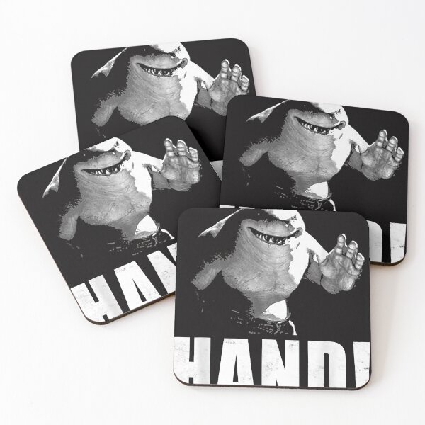 Item preview, King Shark Hand! Funny King NomNom Nanaue designed and sold by daviscarolina.