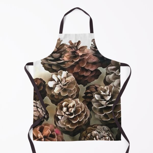 Item preview, Pine Cones Organic Christmas Ornaments Art designed and sold by taiche.