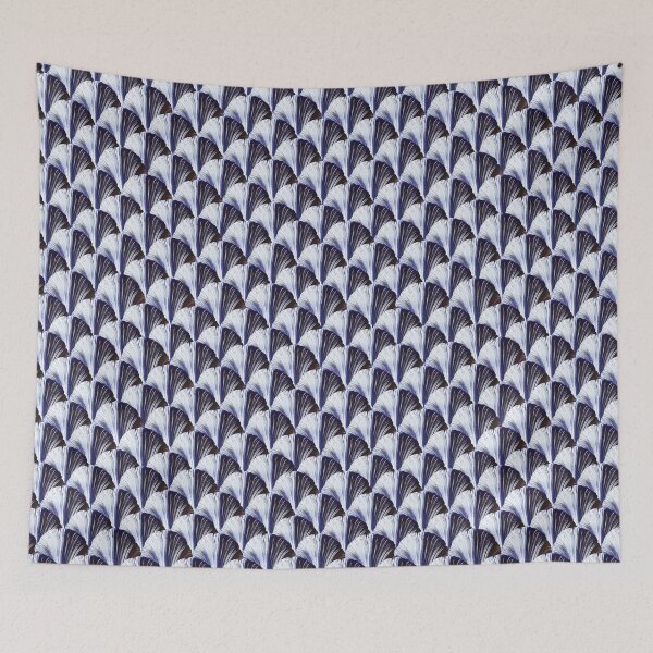 Item preview, gouache drawing in the form of petals of brown and white colors designed and sold by Tanya-GR.