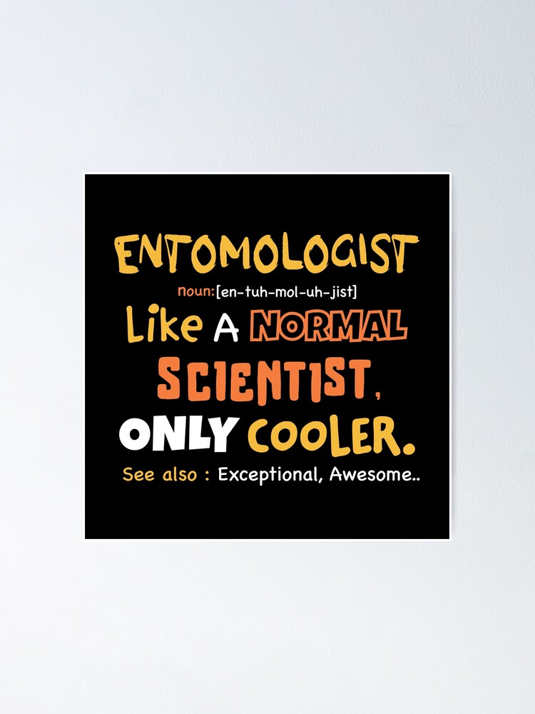 "Funny entomologist Definition, Funny entomology Science Gift