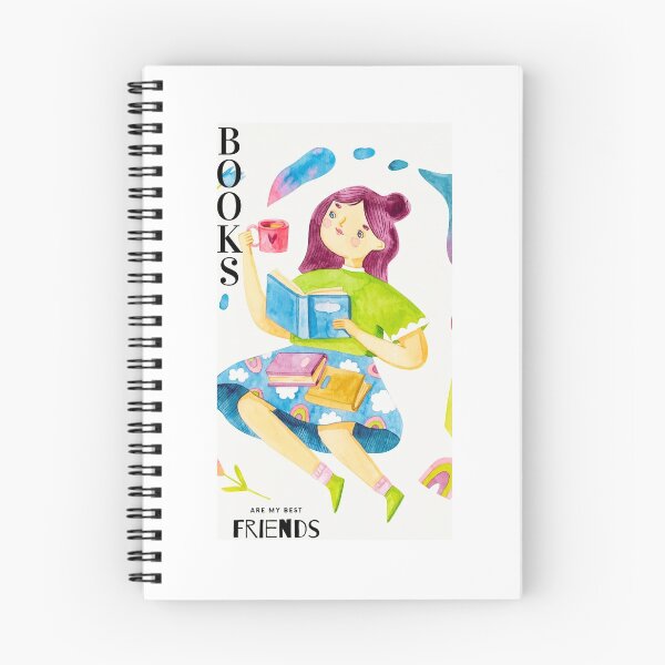 Item preview, Books are my best friends designed and sold by Drawingmer.