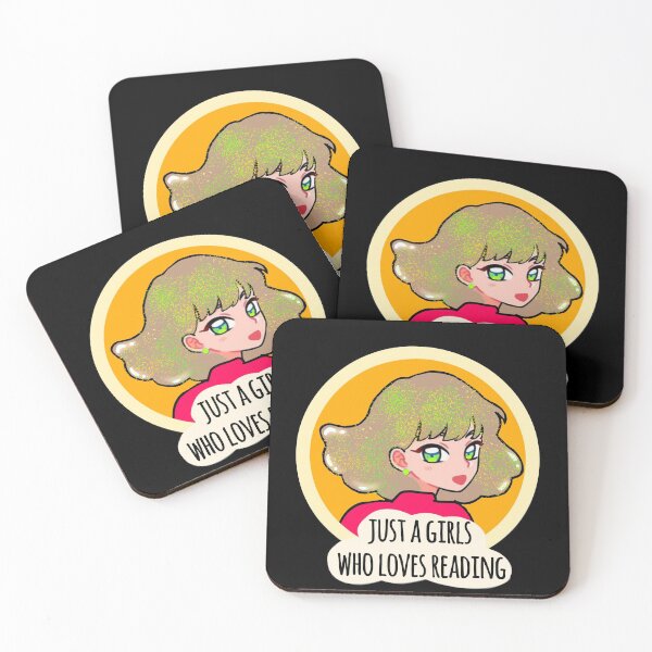 Item preview, All The Cool Kids Are Reading | Just a Girl Who Loves Reading designed and sold by miribby.