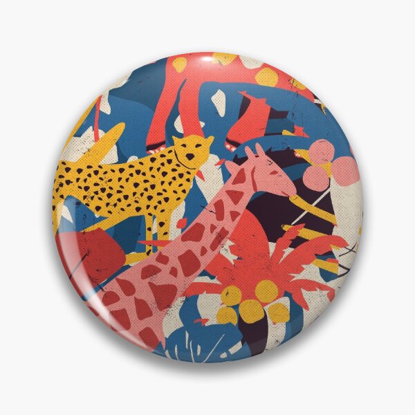 Item preview, Colorful Jungle Pattern designed and sold by bullshirter.