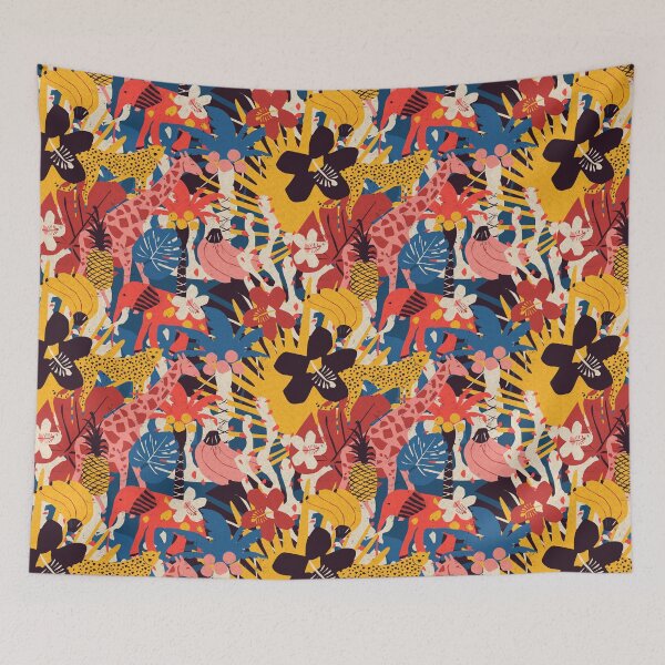 Item preview, Colorful Jungle Pattern designed and sold by bullshirter.