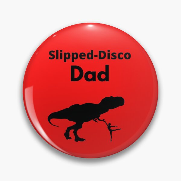 Item preview, Slipped-Disco Dad ( Dancing T-Rex) designed and sold by oilycake.