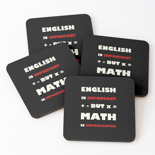 Item preview, English Is Important But Math Is Importanter designed and sold by TheUnknown93.
