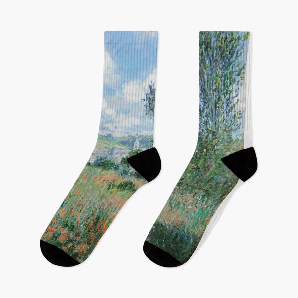 Item preview, View of Vétheuil, Impressionism - Monet designed and sold by Julie Stubbs.