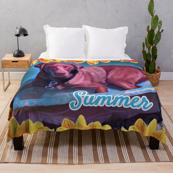 Item preview, Chocolate Lab Summer Fun designed and sold by Wisdi.