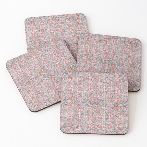 Item preview, Retro Abstract Pattern On Ceramic Tile  designed and sold by FoxCodeCreation.