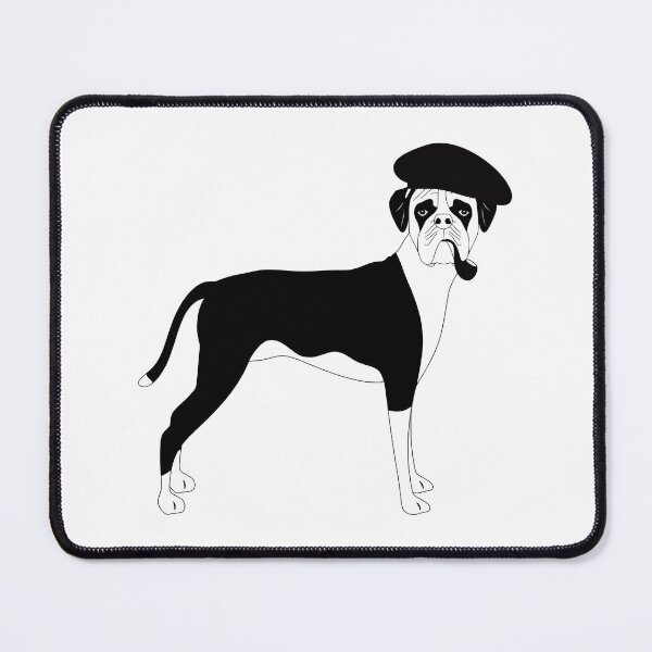 Item preview, Pipa para fumar con boina para perros Boxer designed and sold by Lulupainting.