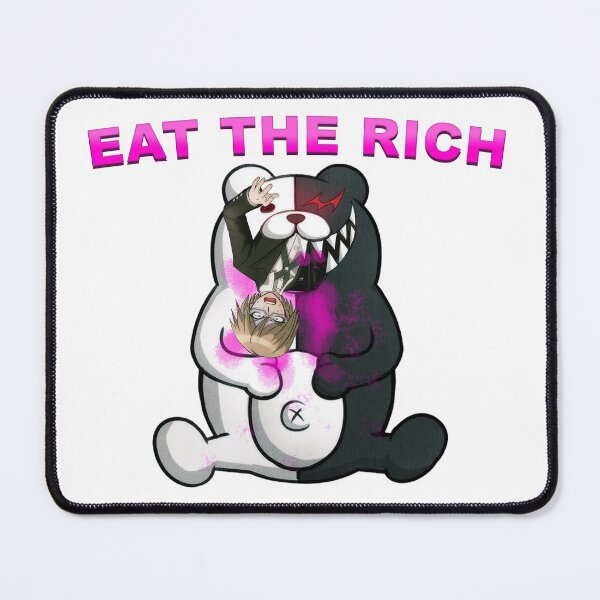Item preview, Monokuma eating the rich designed and sold by porcelainstain.