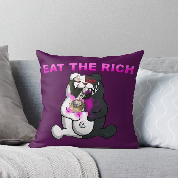 Item preview, Monokuma eating the rich designed and sold by porcelainstain.