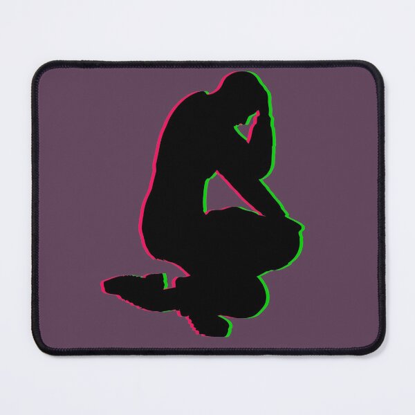 Item preview, The Silhouette Of A Man Kneeling designed and sold by Phantasmal-2-do.