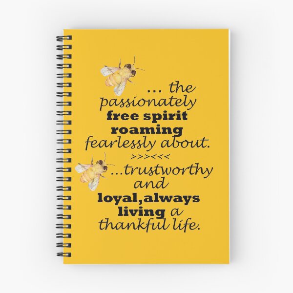 Item preview, Bee the passionately free spirit roaming fearlessly about. designed and sold by DesignedBySnip.