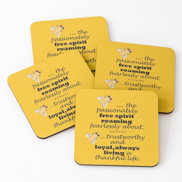 Item preview, Bee the passionately free spirit roaming fearlessly about. designed and sold by DesignedBySnip.