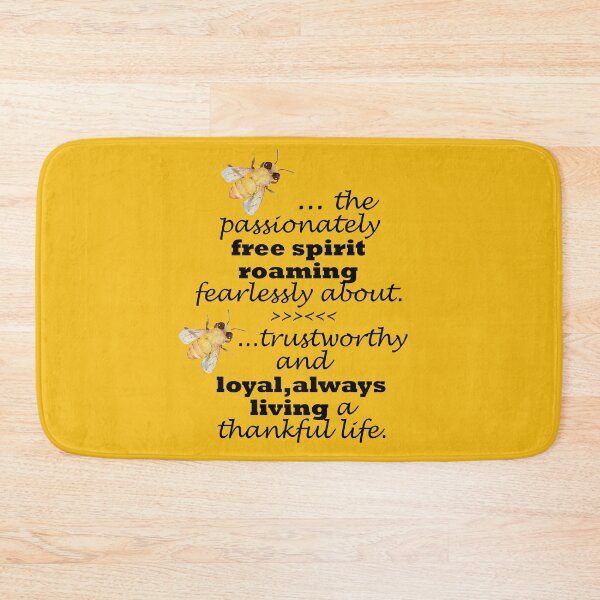 Item preview, Bee the passionately free spirit roaming fearlessly about. designed and sold by DesignedBySnip.
