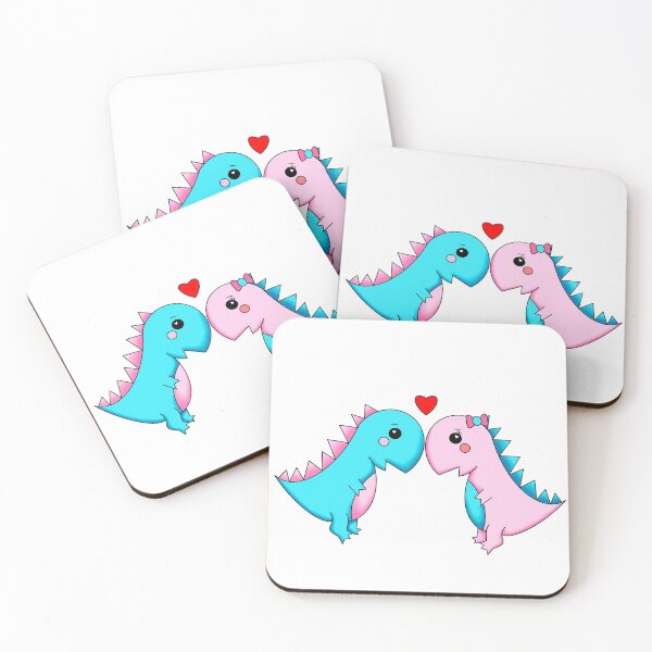Item preview, Amor de dinosaurio de algodón de azúcar designed and sold by MammaPanda.