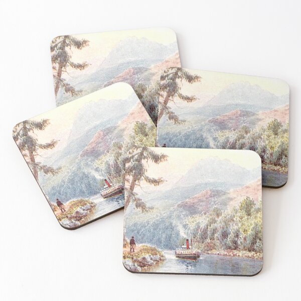 Item preview, Vintage Illustration of Laggan Avenue, Caledonian Canal designed and sold by yourscotland.