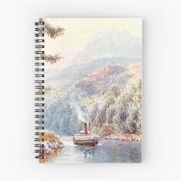 Item preview, Vintage Illustration of Laggan Avenue, Caledonian Canal designed and sold by yourscotland.