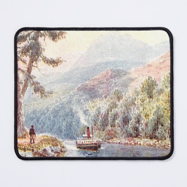 Item preview, Vintage Illustration of Laggan Avenue, Caledonian Canal designed and sold by yourscotland.