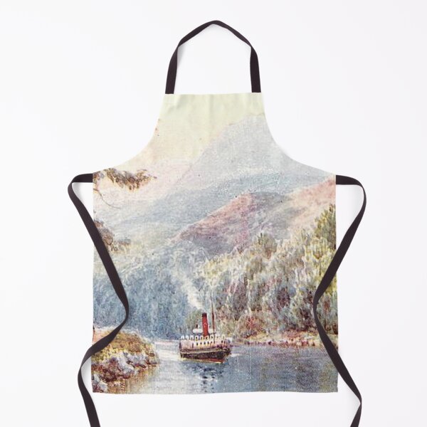 Item preview, Vintage Illustration of Laggan Avenue, Caledonian Canal designed and sold by yourscotland.