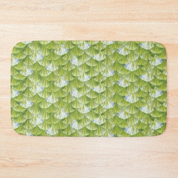 Item preview, gouache drawing in the form of petals of green and white colors designed and sold by Tanya-GR.
