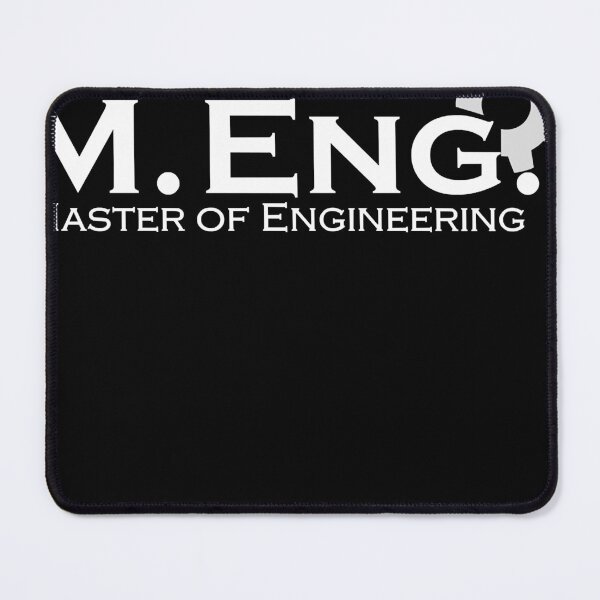 Item preview, Master of Engineering Meng Engineer academic Degree Pullover Hoodie designed and sold by sanchezburns.