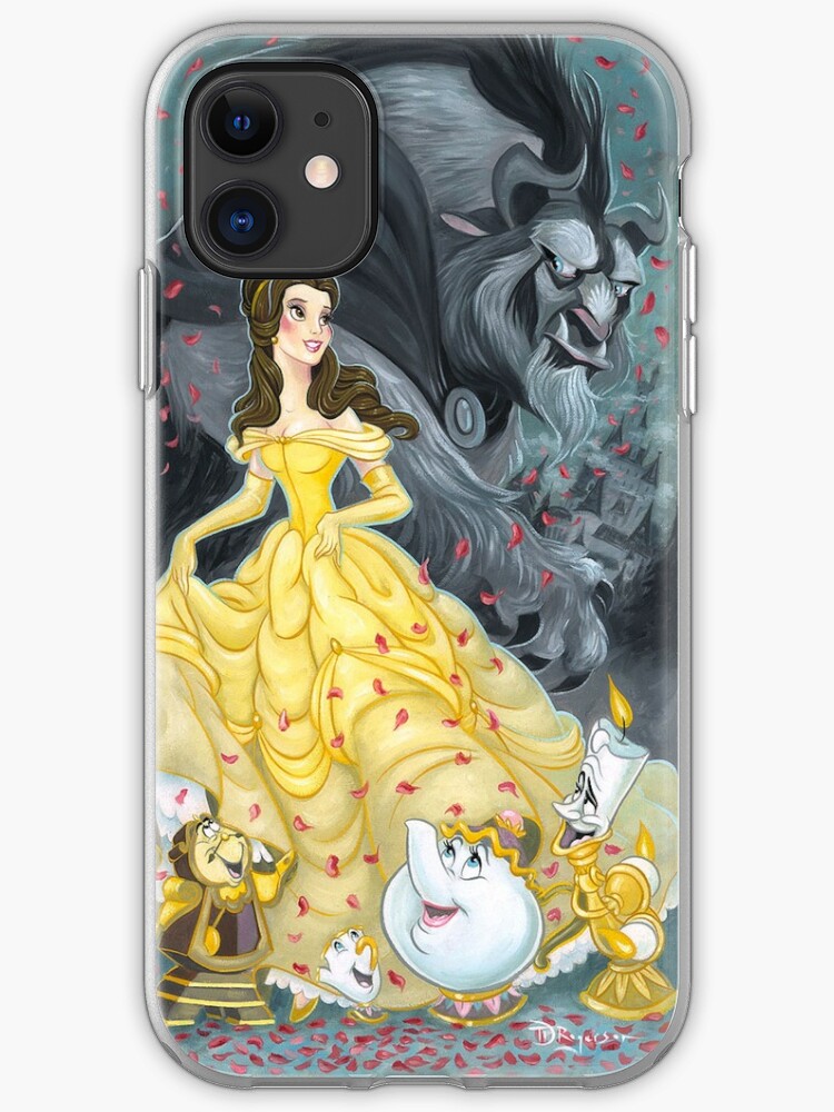 Beauty And The Beast Wallpaper Iphone Case By Taweret