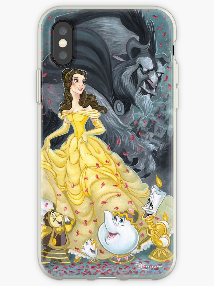 Beauty And The Beast Wallpaper Iphone Cases Covers By Taweret