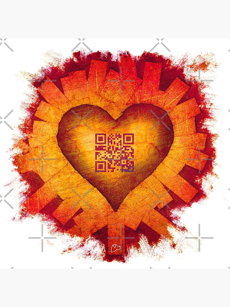Dein Symwu QR-Liebeskeks-Zugriffsmanager für graue Tage von Lovedog-Symwu