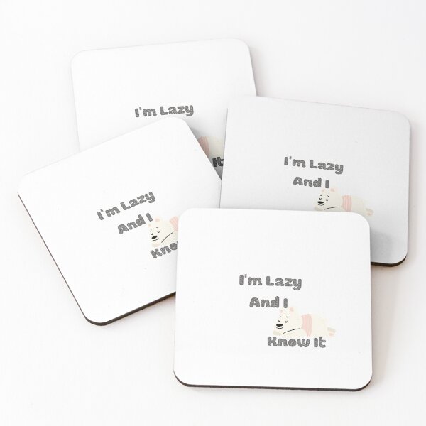 Item preview, I'm Lazy And I Know It designed and sold by Seoul26.