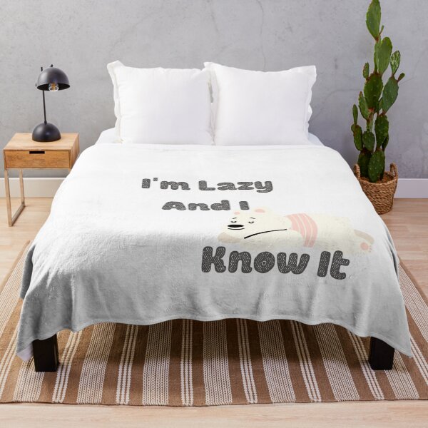 Item preview, I'm Lazy And I Know It designed and sold by Seoul26.