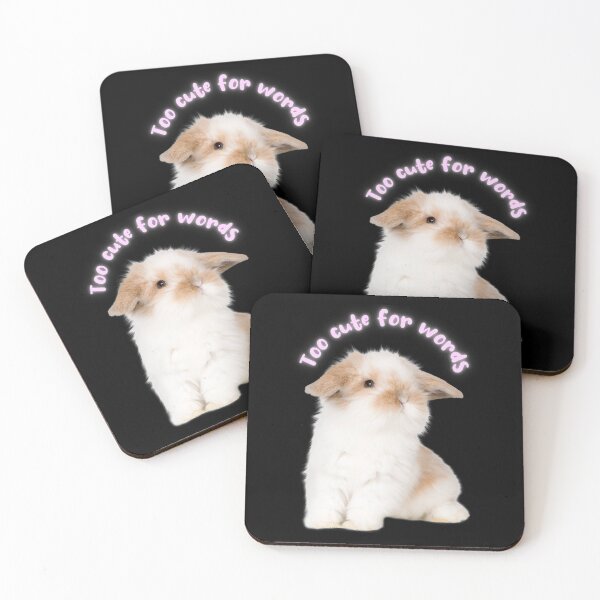 Item preview, Too Cute For Words - Rabbit.t designed and sold by Leslie Hasty.
