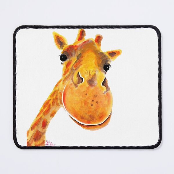 Item preview, GiRaFFe Zoo ANiMaL PRiNTS ' BeNNY ' GiRaFFe GiFTS BY SHiRLeY MaCARTHuR designed and sold by Shirley MacArthur Art.
