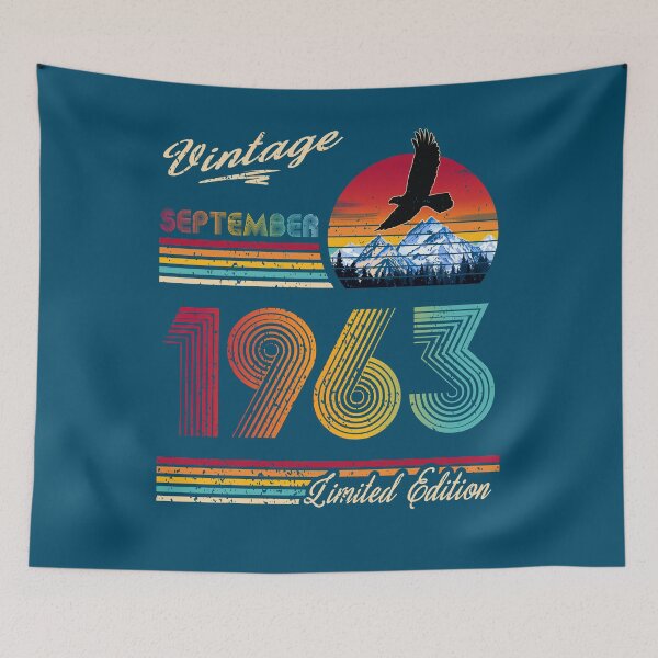 Item preview, September 1963 Birthday designed and sold by GreenSplash.