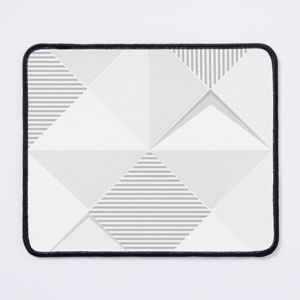 Item preview, Geometric White Pattern designed and sold by FladsynnDesigns.