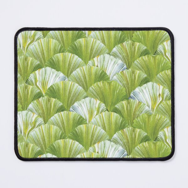 Item preview, gouache drawing in the form of petals of green and white colors designed and sold by Tanya-GR.