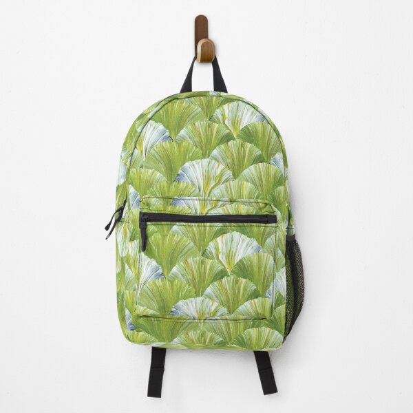 Item preview, gouache drawing in the form of petals of green and white colors designed and sold by Tanya-GR.