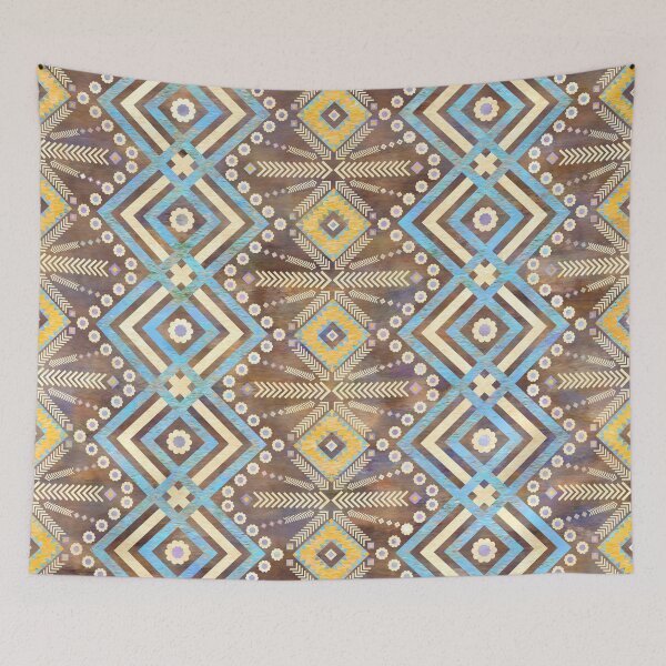 Item preview, Retro Traditional Folk Pattern  designed and sold by Octavia Soldani.