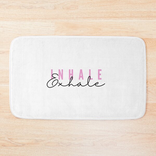 Item preview, Inhale - Exhale pink designed and sold by BlueThrow.