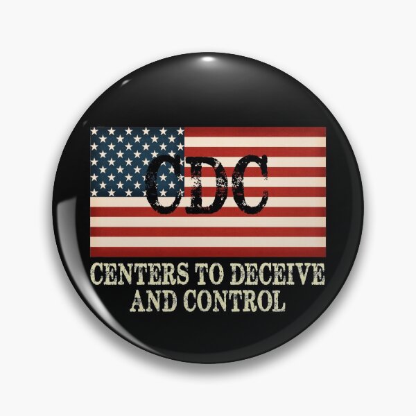 Item preview, CDC Centers To Deceive And Control American Flag designed and sold by polonisisi41.
